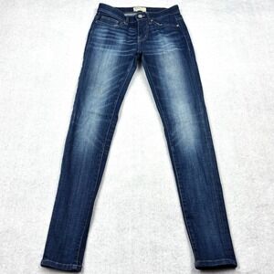 BKE Stella Jeans Womens 25R 25x31.5 Dark Wash Stretch Skinny Denim The Buckle